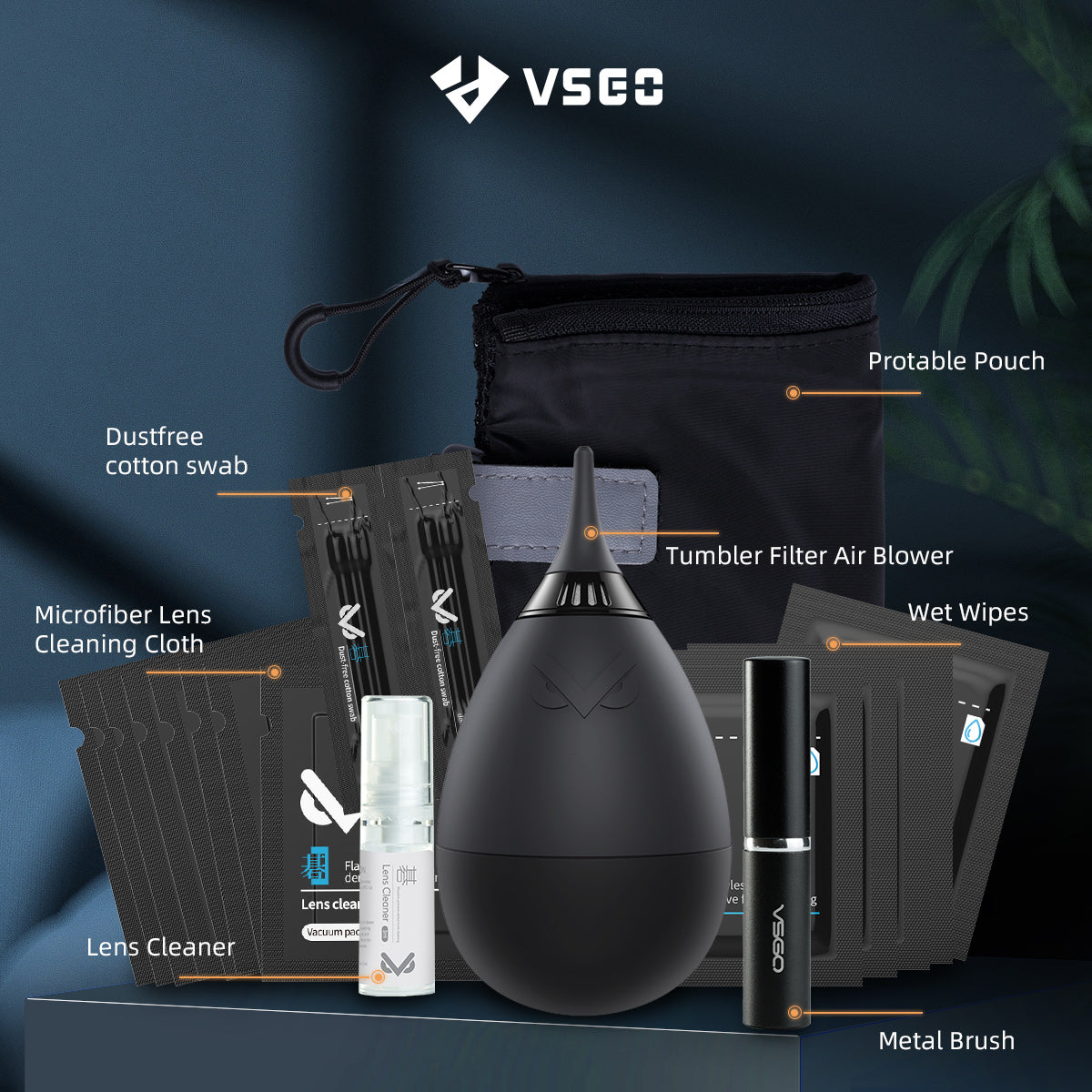 VSGO Professional Lens Cleaning Kit