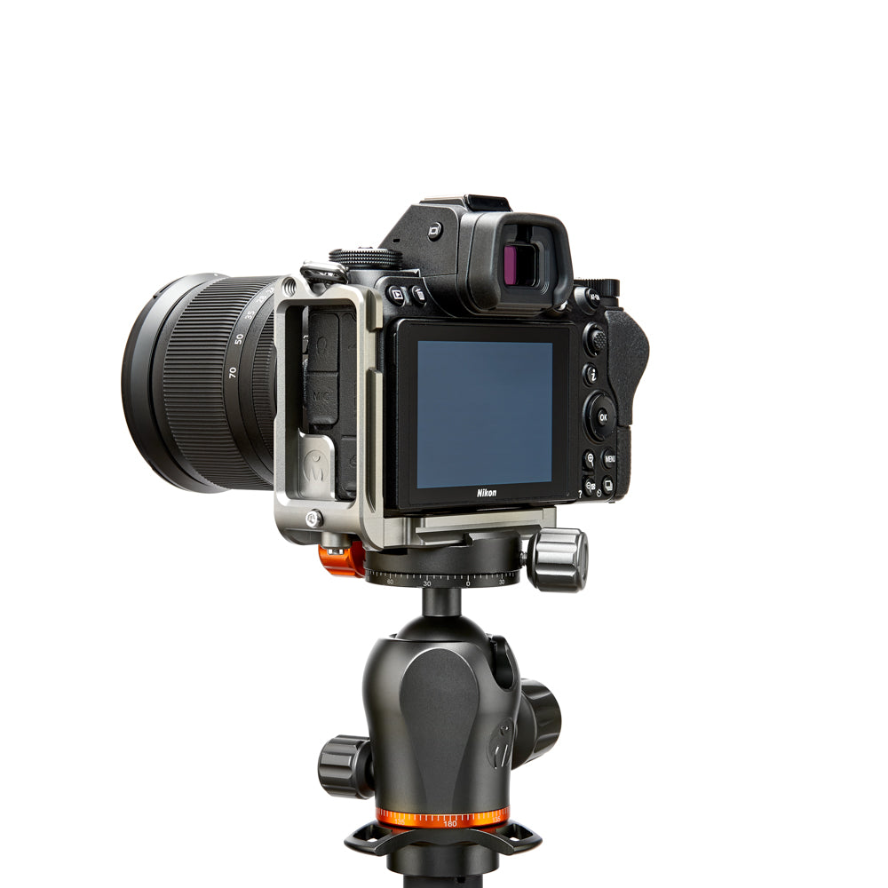 Zelda L-Bracket for Nikon Z 5, 6, 7, 6 II, 7 II cameras