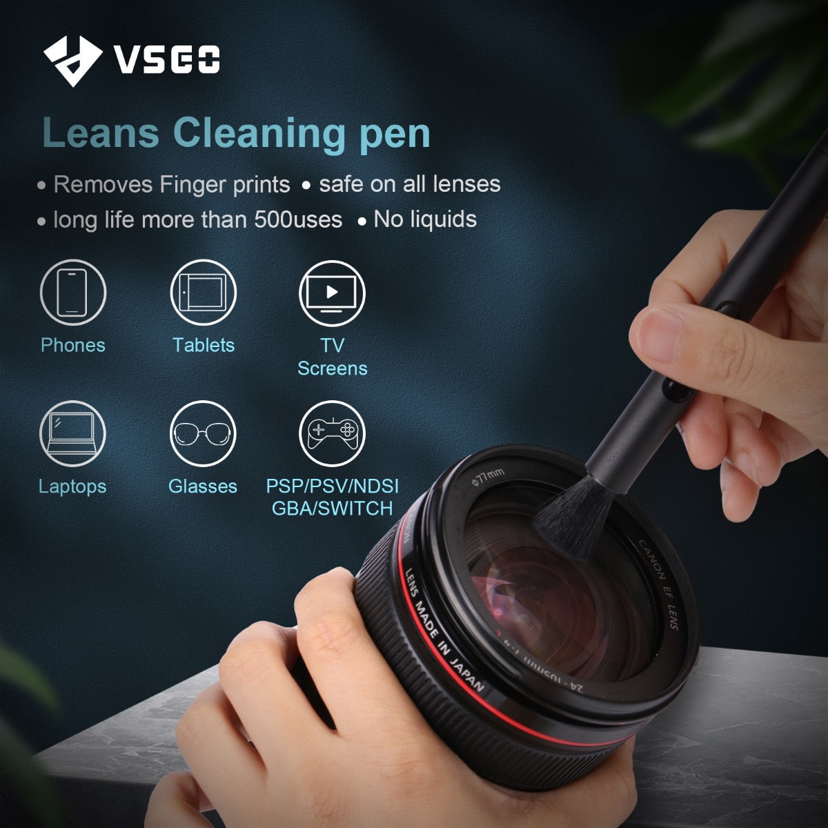 VSGO Wrap-up Camera Cleaning Kit Pro