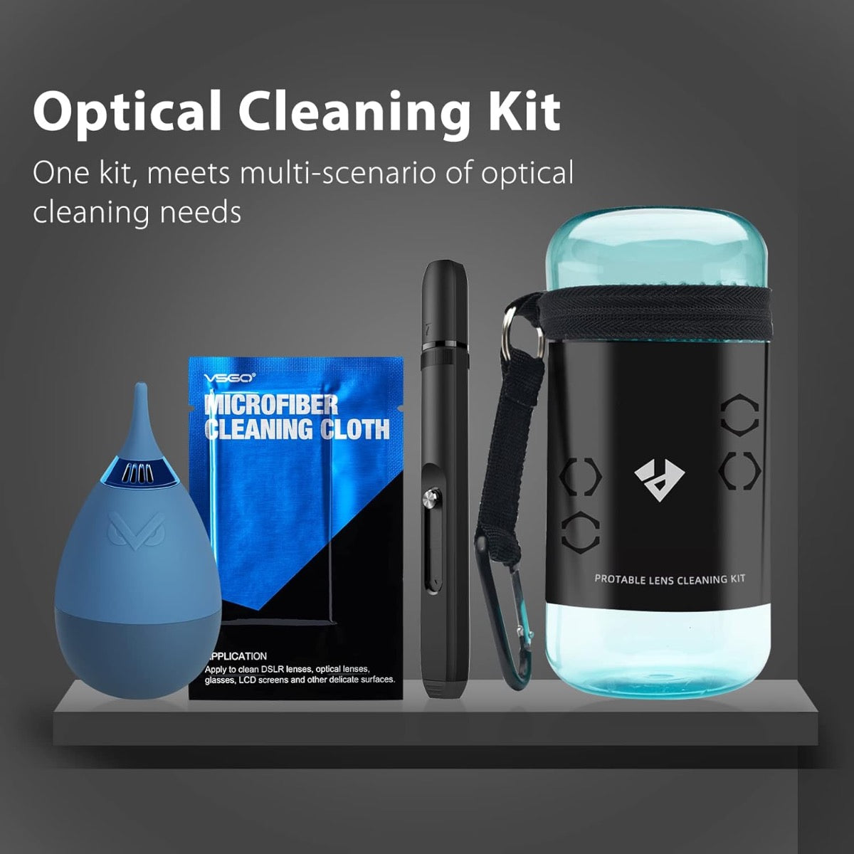 VSGO Portable Lens Cleaning Kit