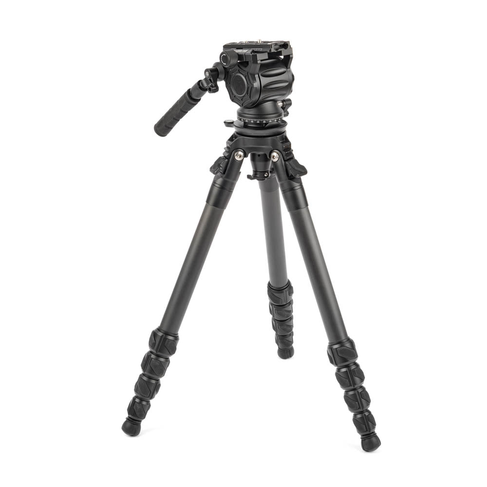 Wes Carbon Fibre Travel-Friendly Levelling Base Tripod