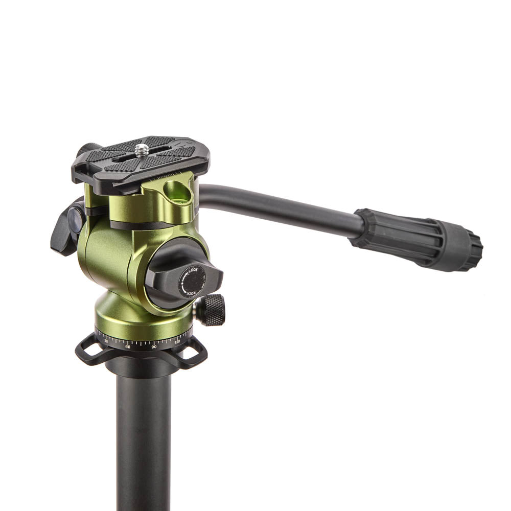 AIRHED VISION pan & tilt head with 90˚ rotatable clamp