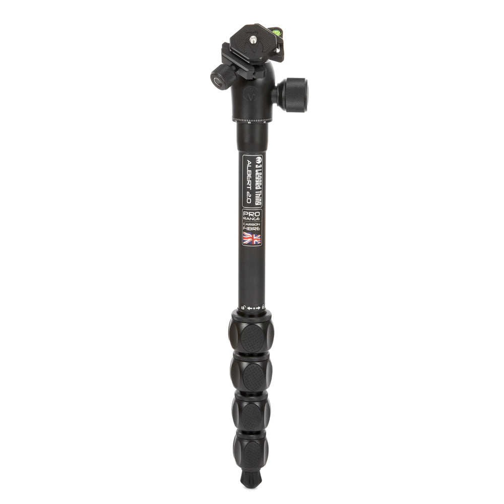 Albert 2.0 Carbon Fibre Variable Height Travel Tripod