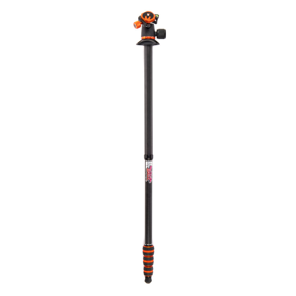 Billy 2.0 in copper and black monopod