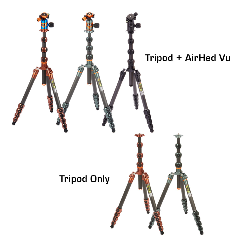 Bucky tripod options and colours