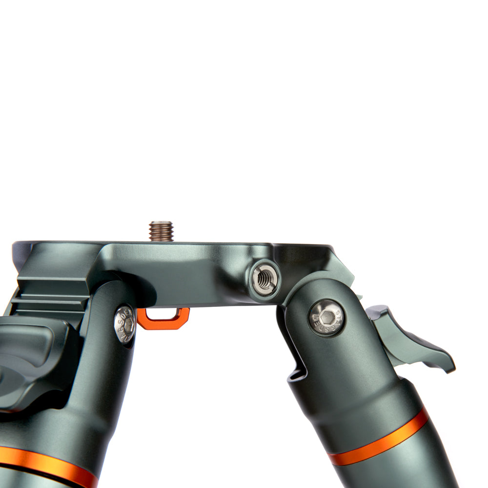 Flat plate in use with hook showing - 1/4"-16 accessory thread