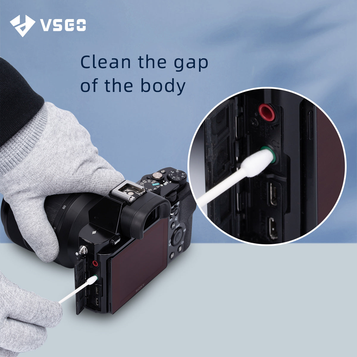 VSGO Dustless Cotton Swab