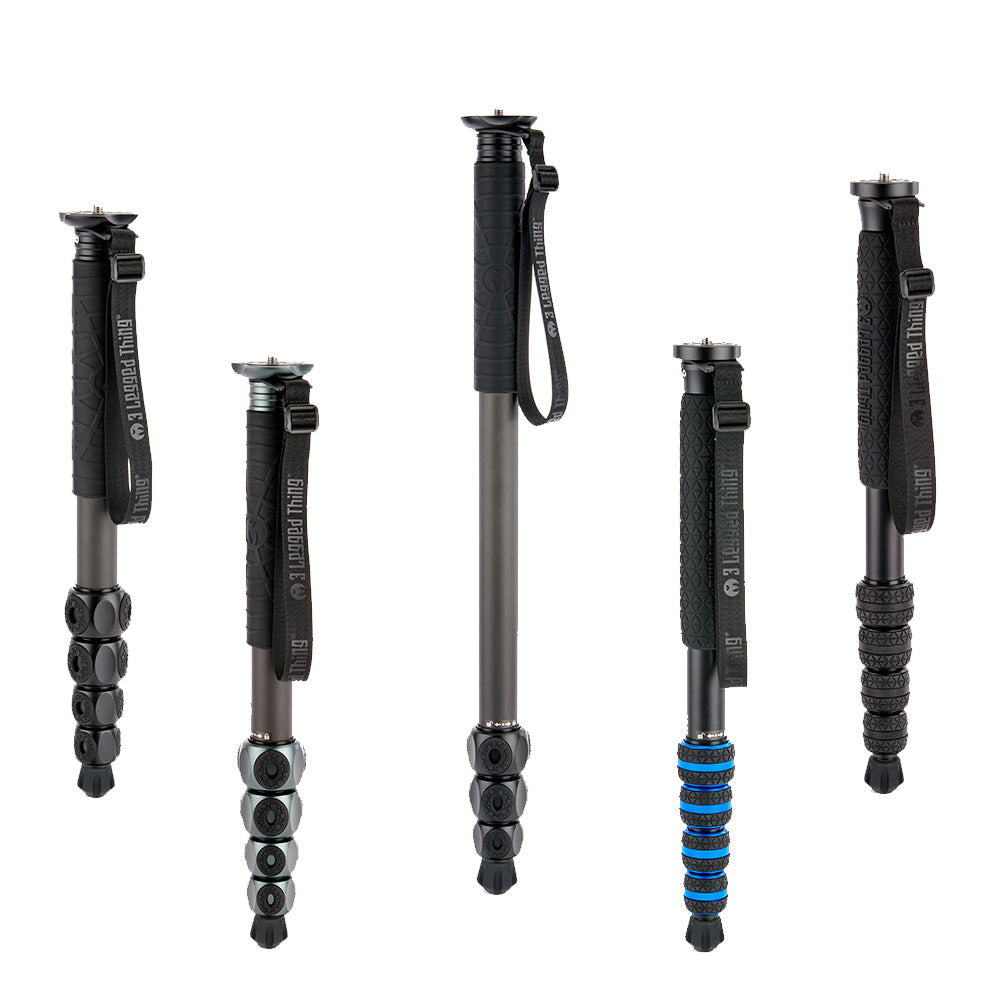 ic:The award-winning British camera manufacturer announces 3 new monopods to expand its range for wildlife, sports photographers and videographers.