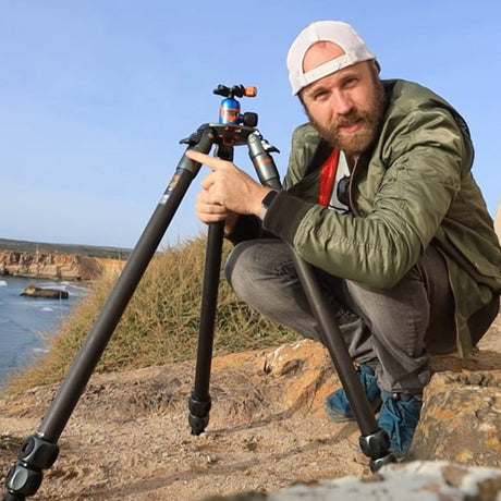 "Massive and awesome" Brendan van Son Tries Our Tommy Tripod