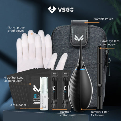 VSGO Wrap-up Camera Cleaning Kit Pro
