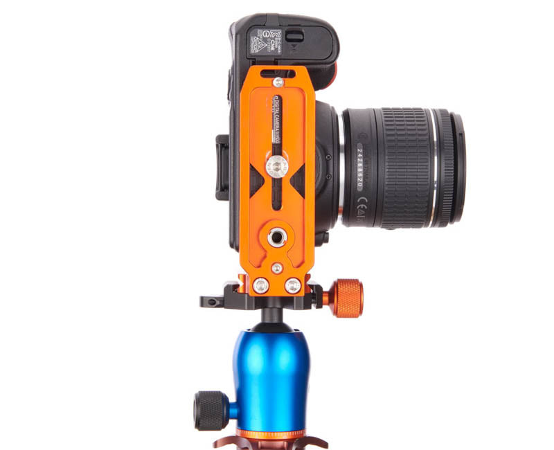 NIKON D3500 on QR11-L 2.0 - Underside view