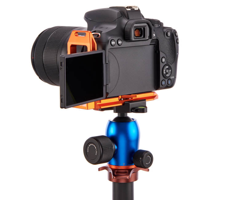 CANON 850D on QR11-L 2.0 - Side/Rear view