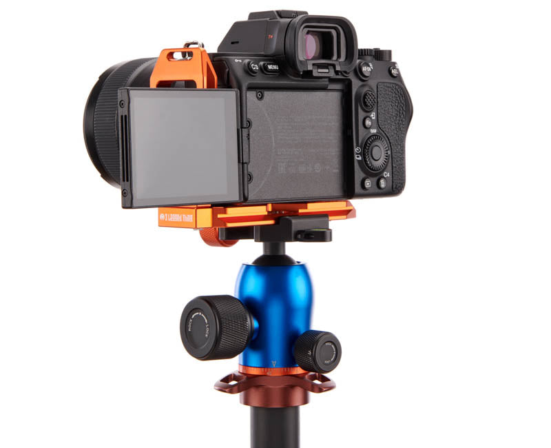 Sony A7S III on QR11L - 2.0 - Side/Rear view