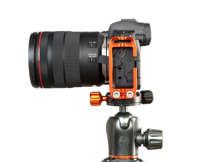 CANON EOS-R on Ellie - Side view