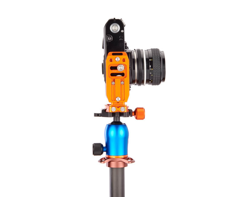 Nikon FM2 on Lexie - Underside view