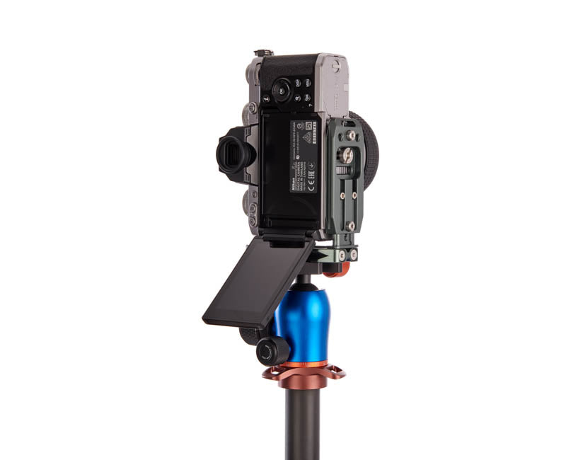 Nikon ZFC on Lexie - Underside view,Screen Flipped