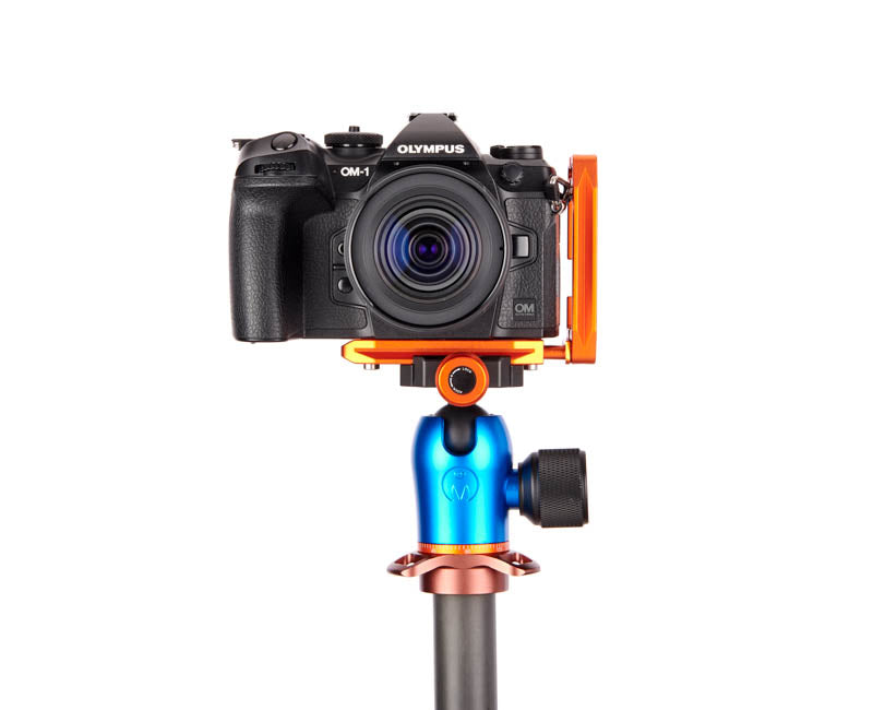 OM System OM1 on Lexie - Front view