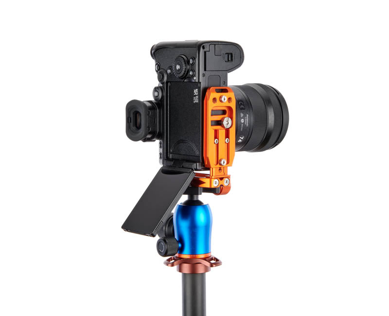 Panasonic S5 on Lexie - Underside view,Screen Flipped