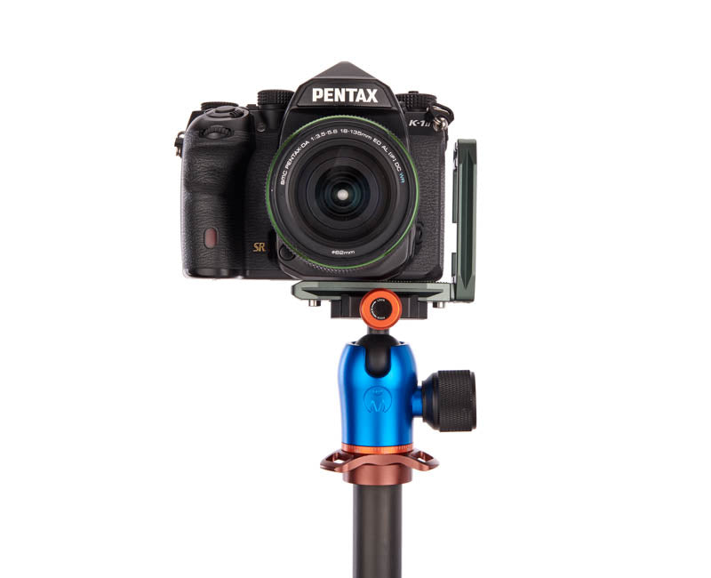 Pentax K-1 II on Lexie - Front view