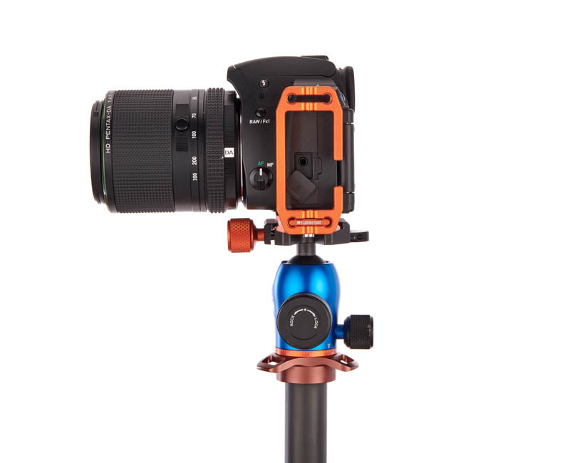 Pentax KF on Lexie - Side view