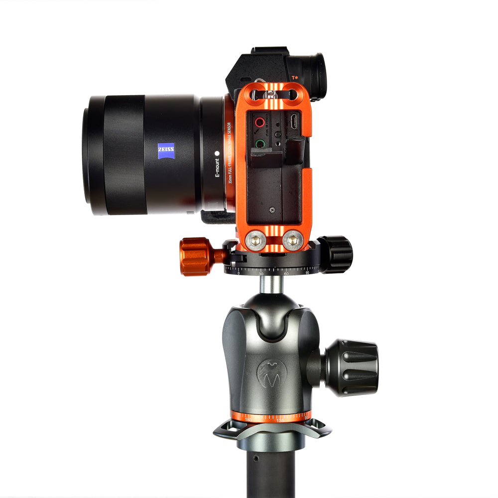 SONY A7S II on Ellie - Side view