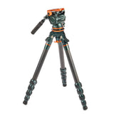 Wes Carbon Fibre Travel-Friendly Levelling Base Tripod