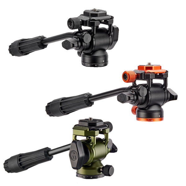 AirHed Trinity multi-use head for video, monopods and scopes