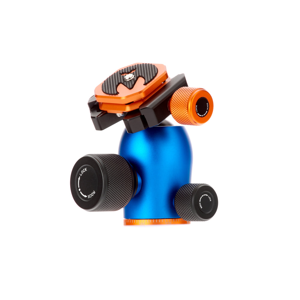 AirHed Pro in blue with twist clamp