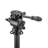 AIRHED VISION pan & tilt head with 90˚ rotatable clamp