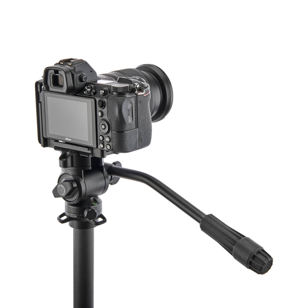 AIRHED VISION pan & tilt head with 90˚ rotatable clamp