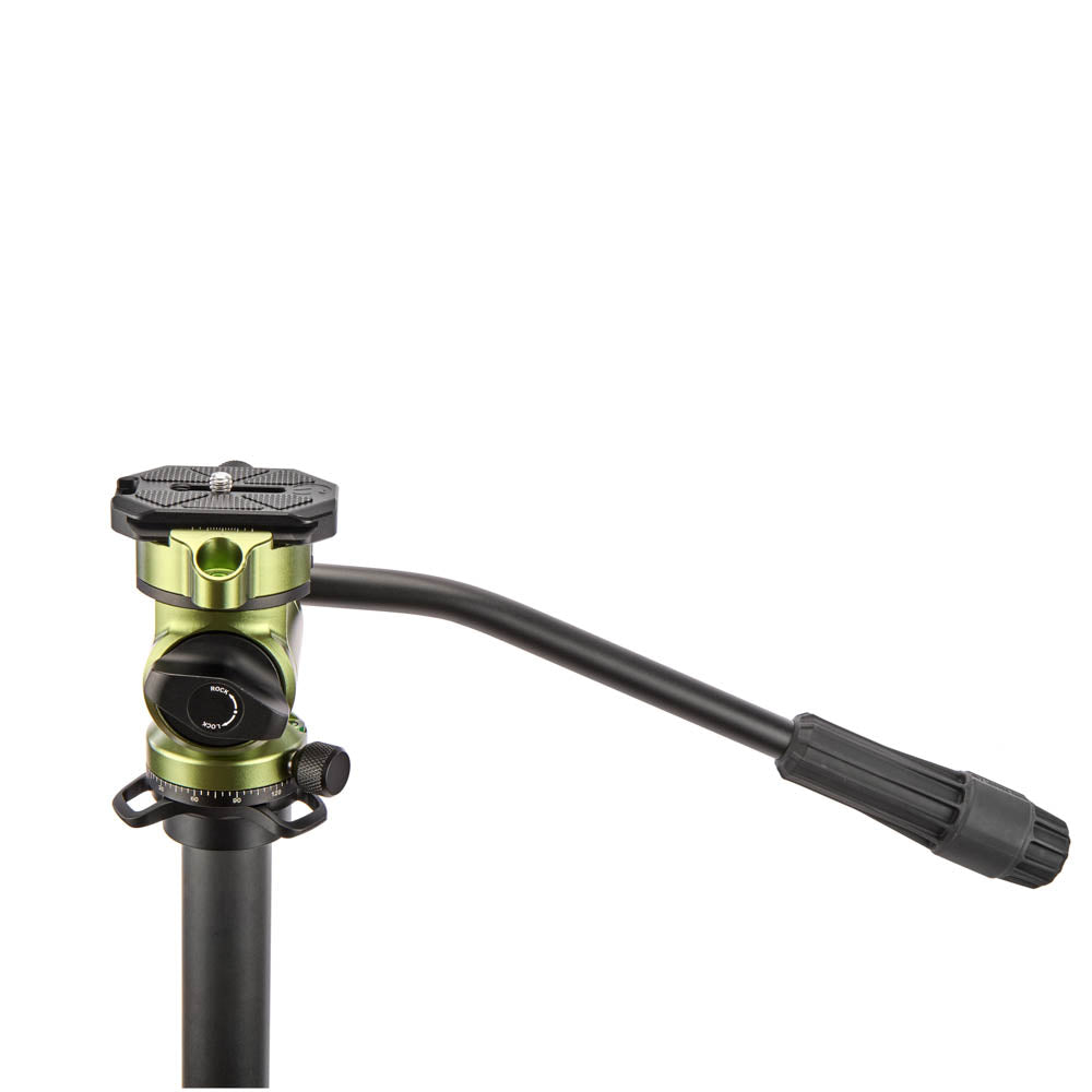 AIRHED VISION pan & tilt head with 90˚ rotatable clamp