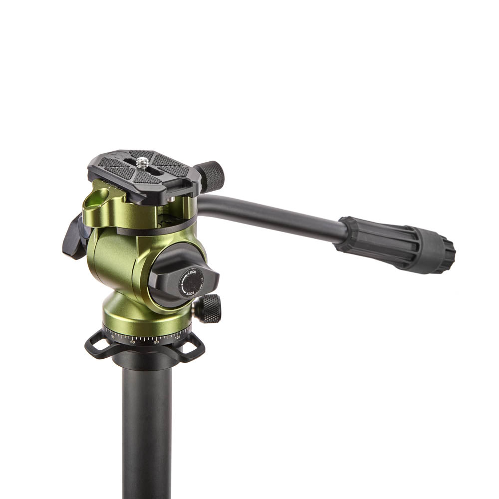 AIRHED VISION pan & tilt head with 90˚ rotatable clamp