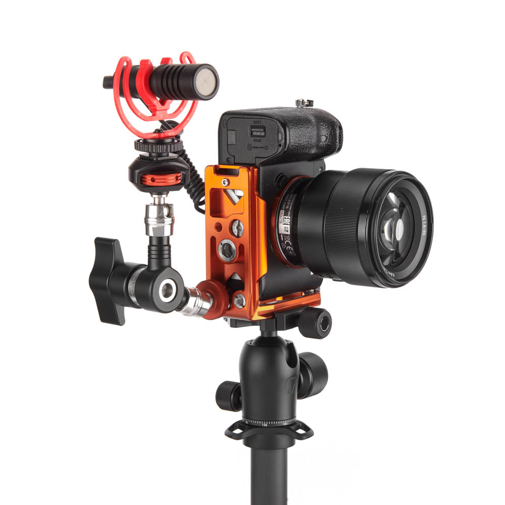 Arnie dedicated QD L-bracket for Sony Alpha Cameras