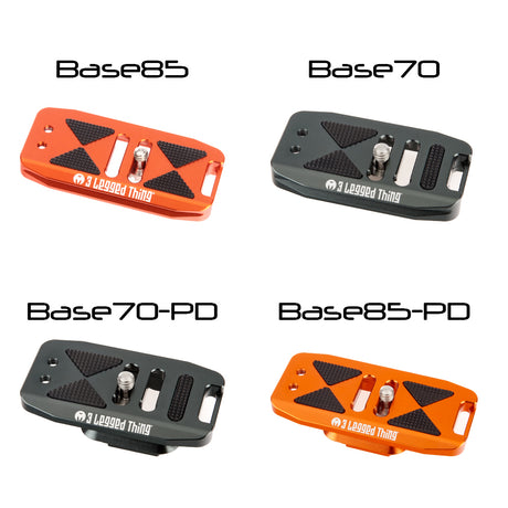 Ellie base plate options