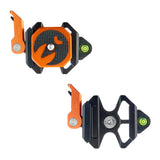 Both clamp options. With plate or without