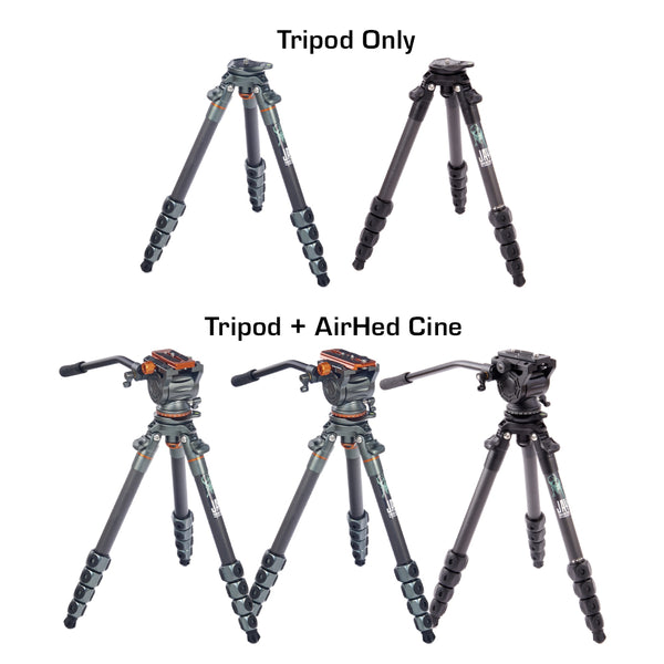 Legends Jay Carbon Fibre Levelling Base Travel Tripod System