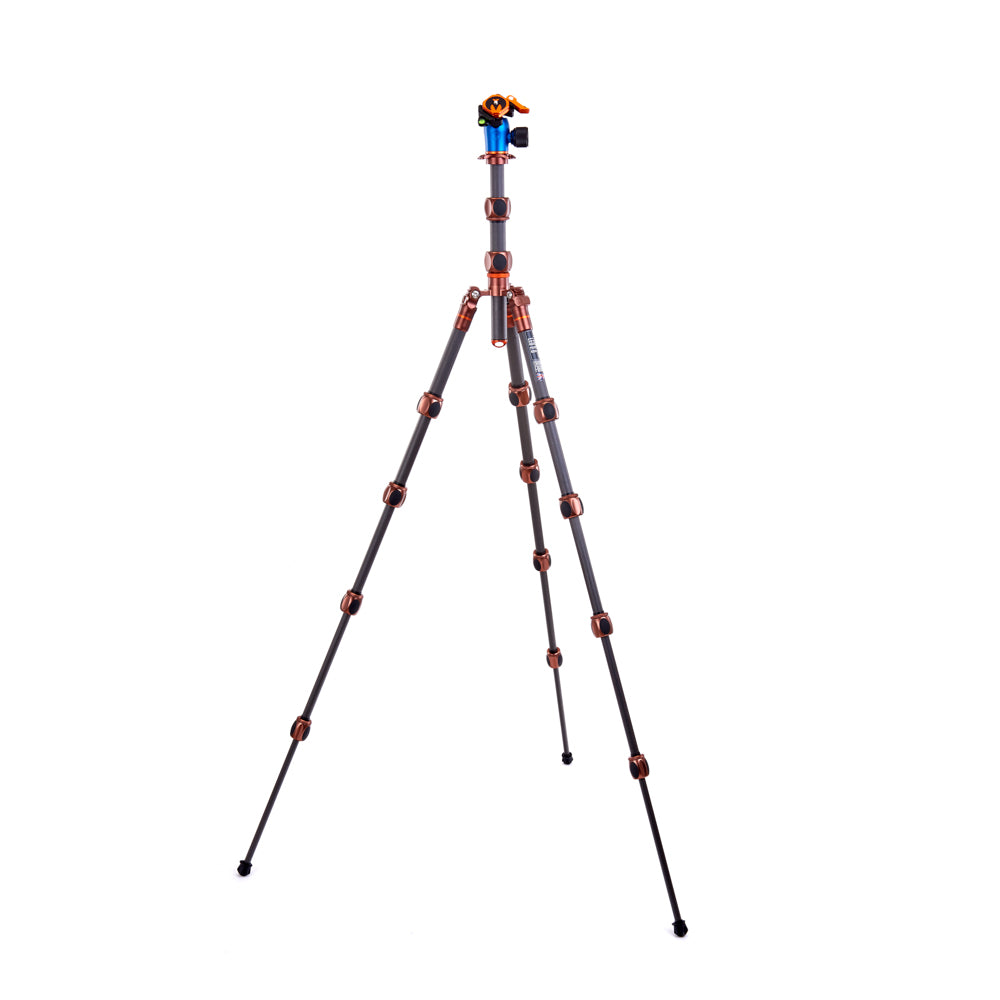 LEO 2.0 Compact Carbon Fibre Travel Tripod