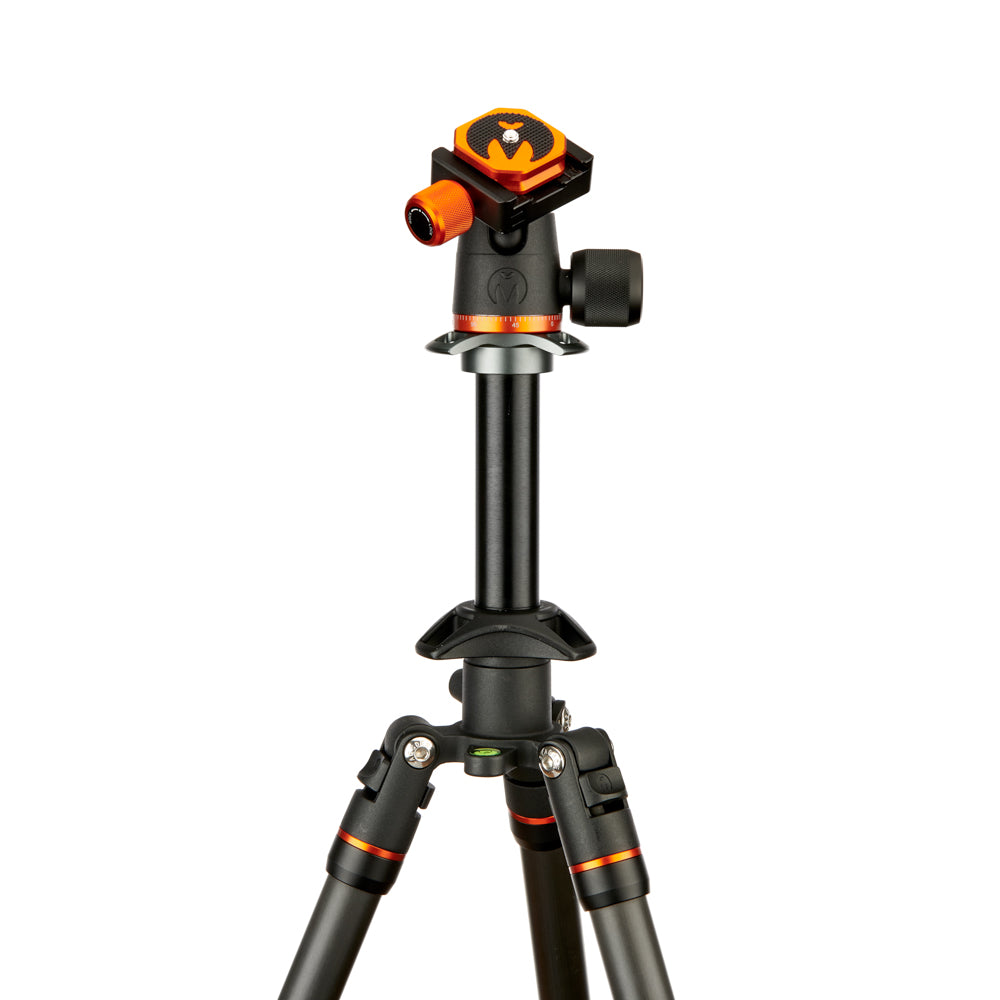 Stubz added extra height on our flat plate tripod