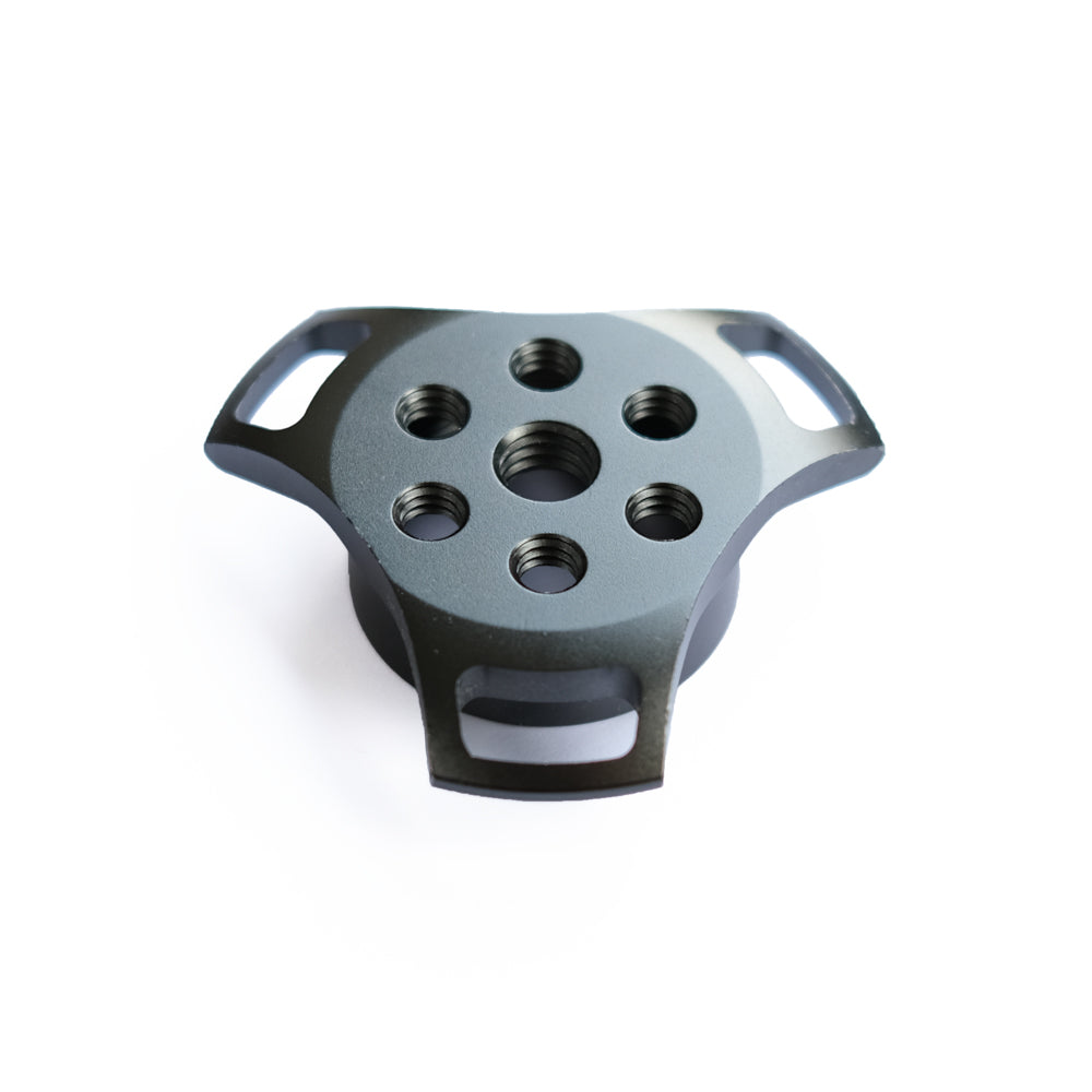 3 Legged Thing Tri-mount plate in slate grey