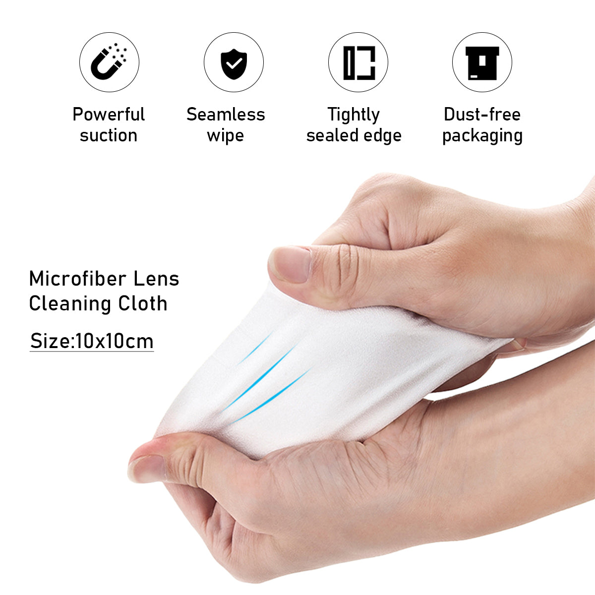 VSGO Microfiber Lens Cleaning Cloth 20 pcs set