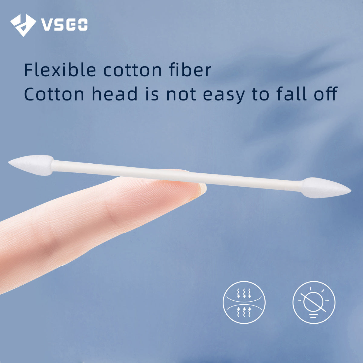 VSGO Dustless Cotton Swab