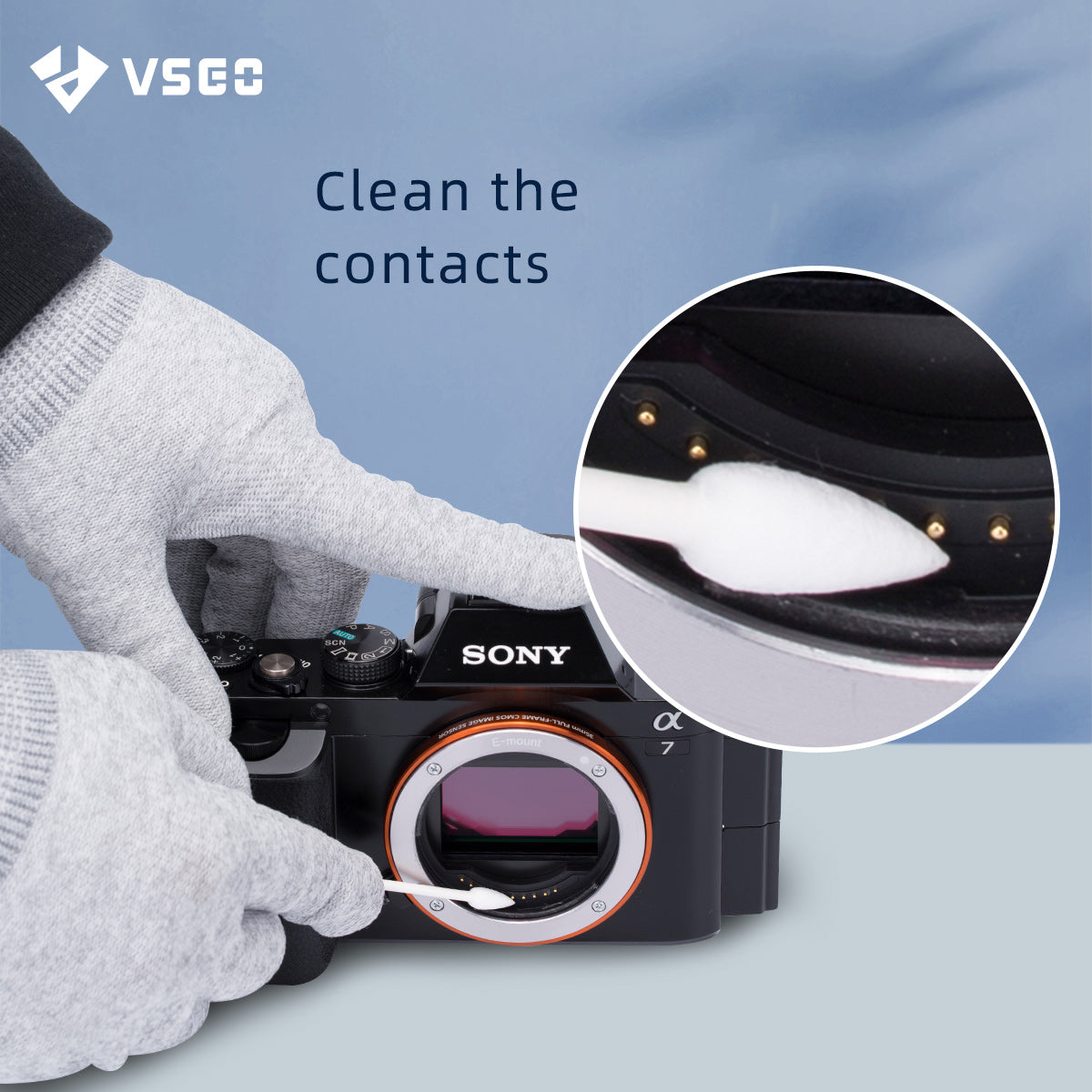 VSGO Dustless Cotton Swab