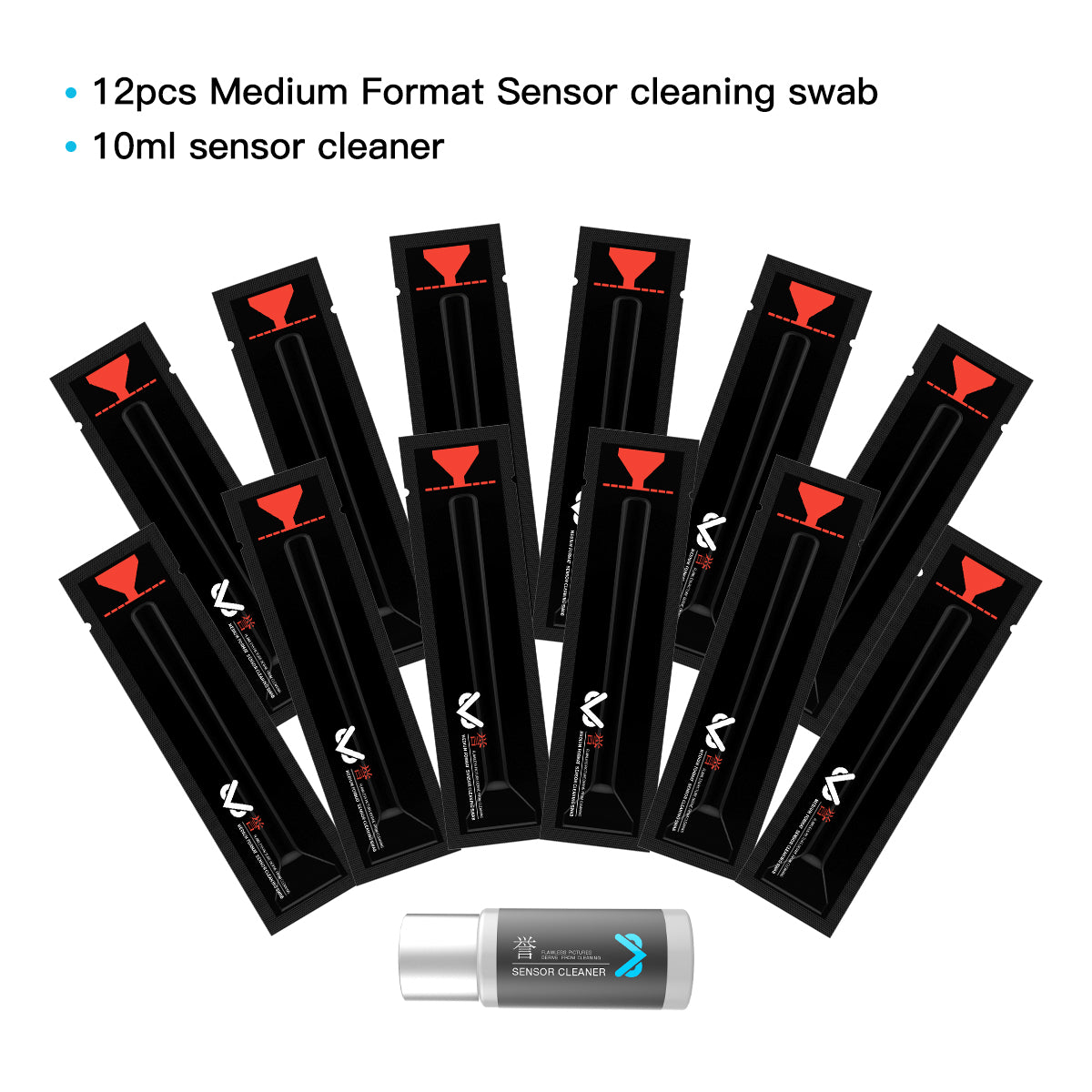 VSGO Medium Format Sensor Cleaning Rod Kit
