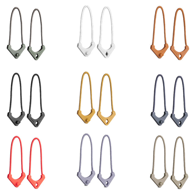 Wandrd Worryless Locking Zipper pulls in all colours