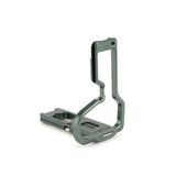 back view of Zara z9 dedicated l-bracket in grey