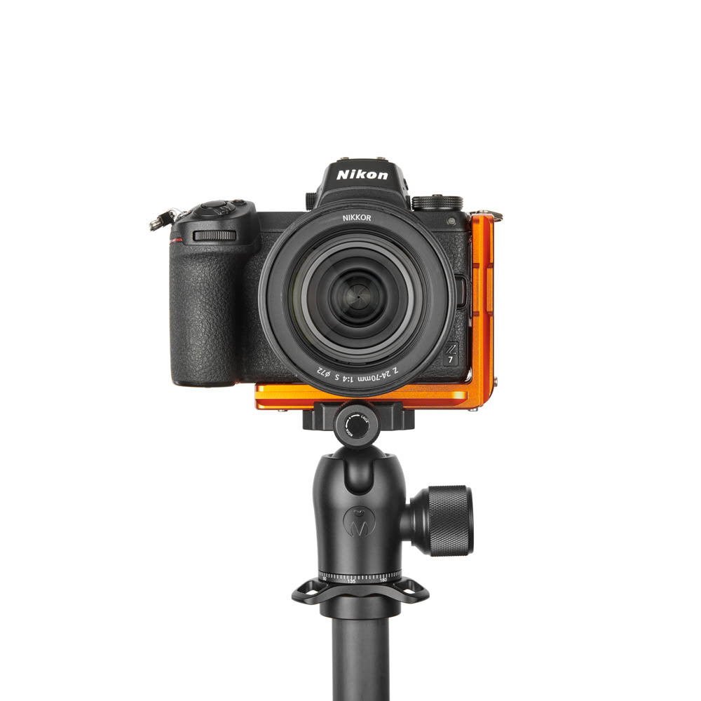 ZELDA QD-Compatible Dedicated L-bracket for Nikon Z5, Z6, Z7, Z6 II, and Z7 II