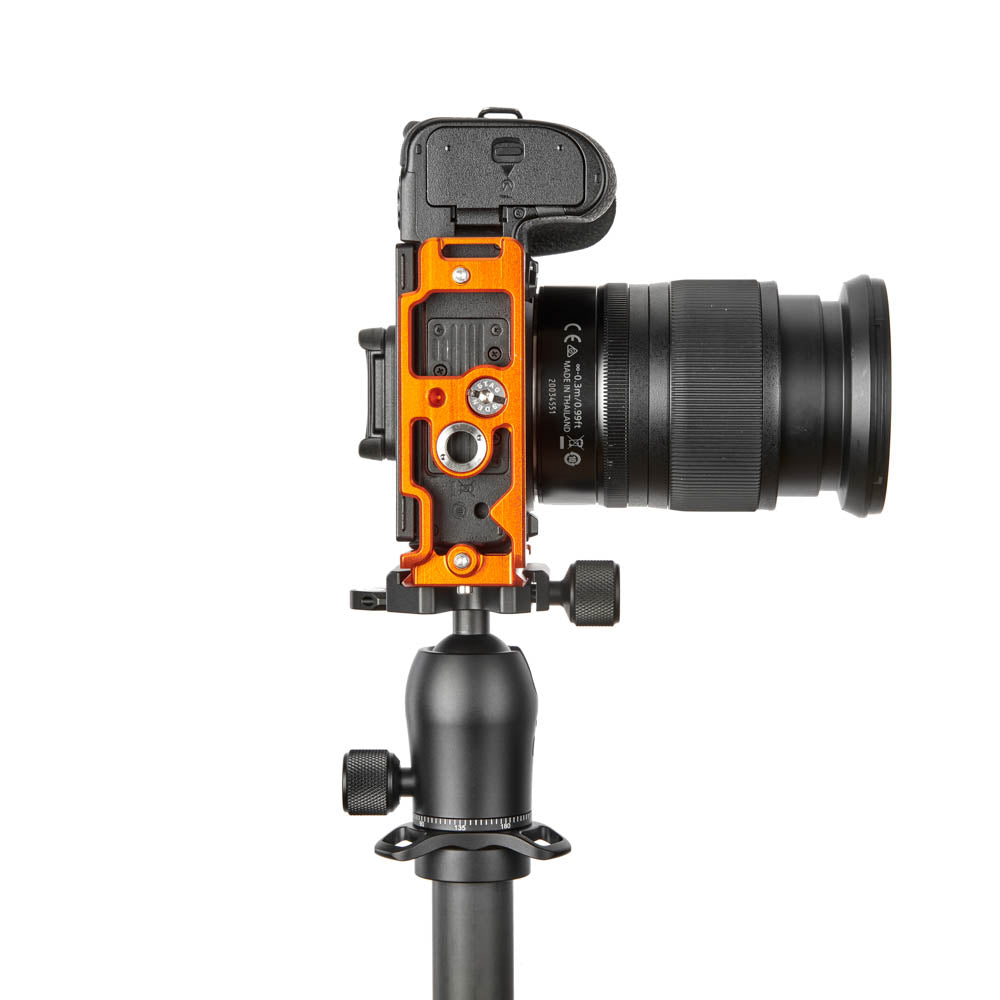 ZELDA QD-Compatible Dedicated L-bracket for Nikon Z5, Z6, Z7, Z6 II, and Z7 II